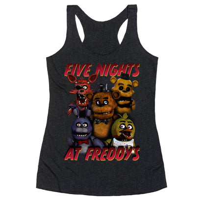 Five Nights At Freddys Racerback Tank