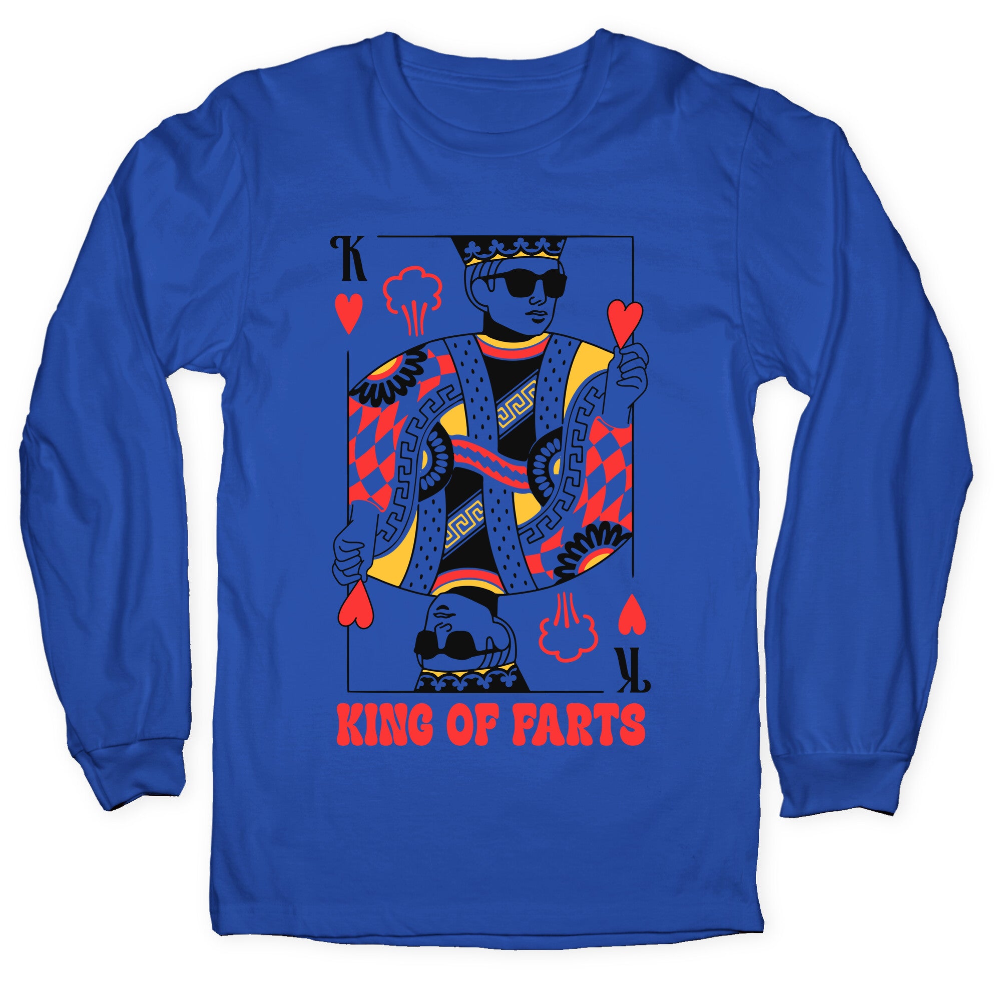 King & Queen Of Farts Longsleeve Tee