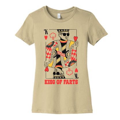 King & Queen Of Farts Womens Cotton Tee