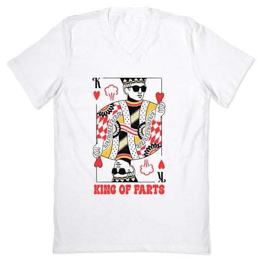 King & Queen Of Farts V-Neck