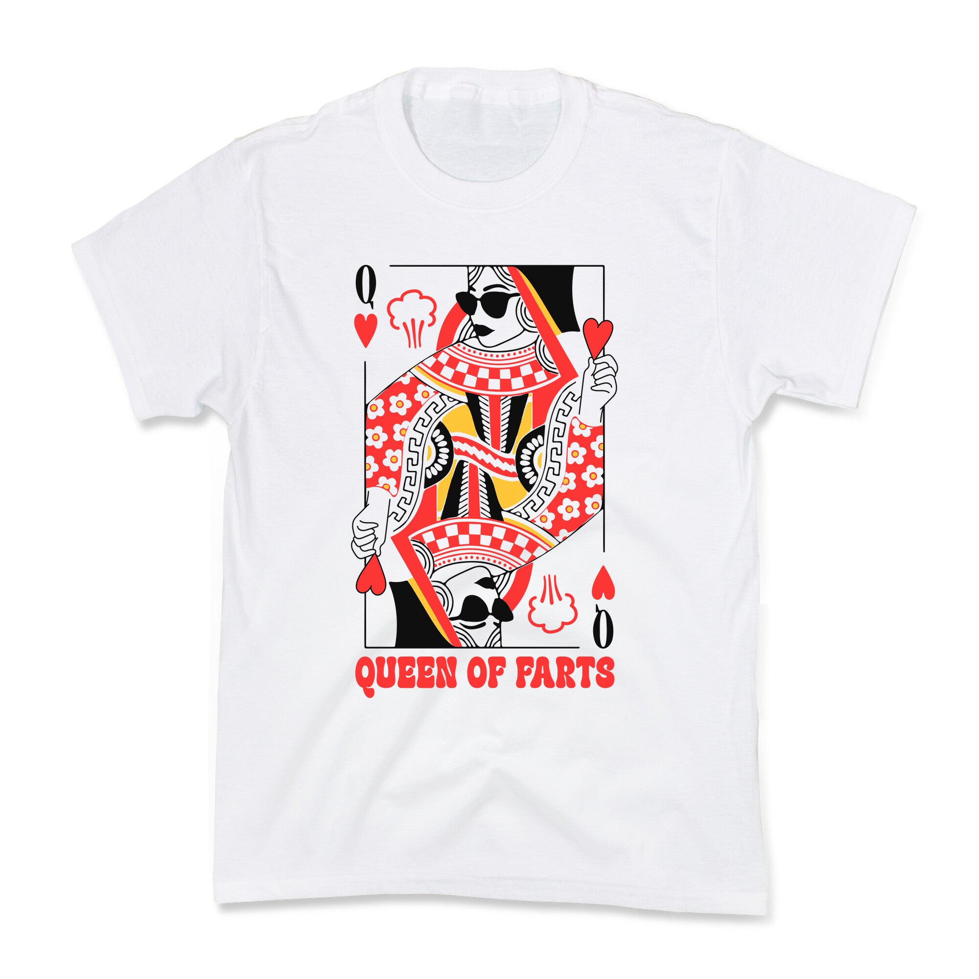 King & Queen Of Farts Kids Tee