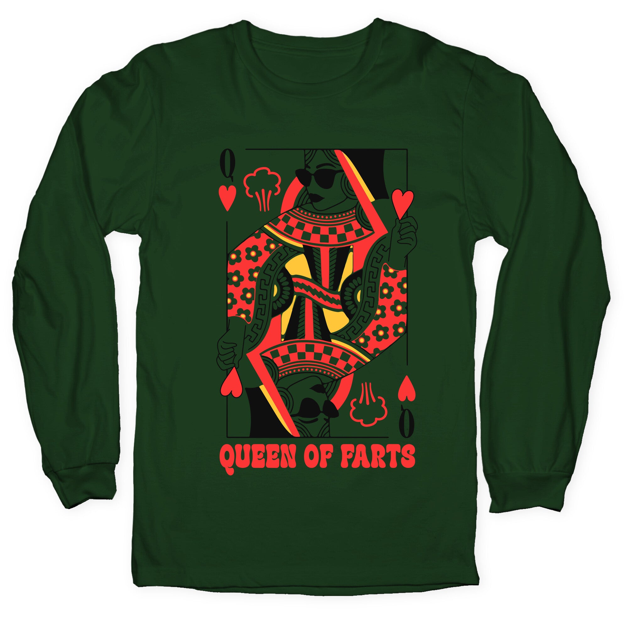 King & Queen Of Farts Longsleeve Tee