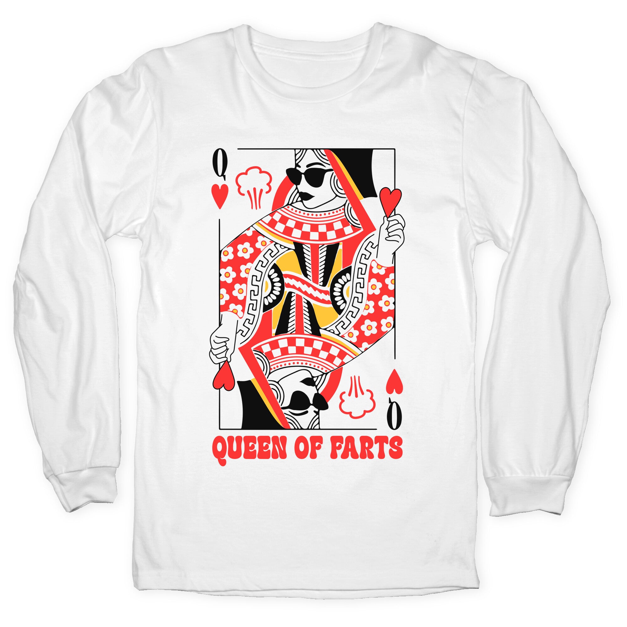 King & Queen Of Farts Longsleeve Tee