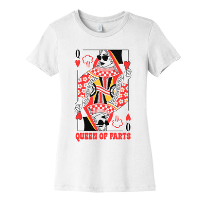 King & Queen Of Farts Womens Cotton Tee