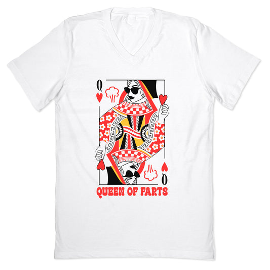 King & Queen Of Farts V-Neck