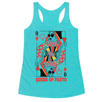 King & Queen Of Farts Racerback Tank