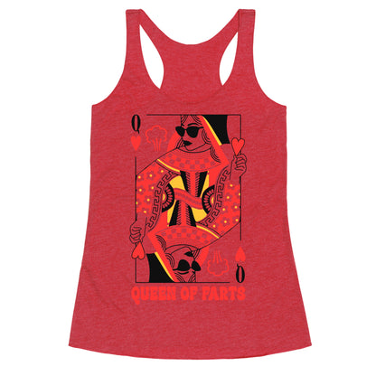 King & Queen Of Farts Racerback Tank