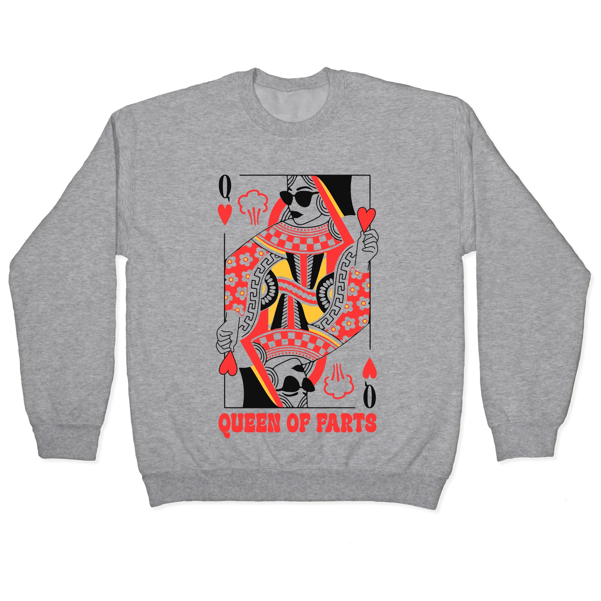 King & Queen Of Farts Crewneck Sweatshirt