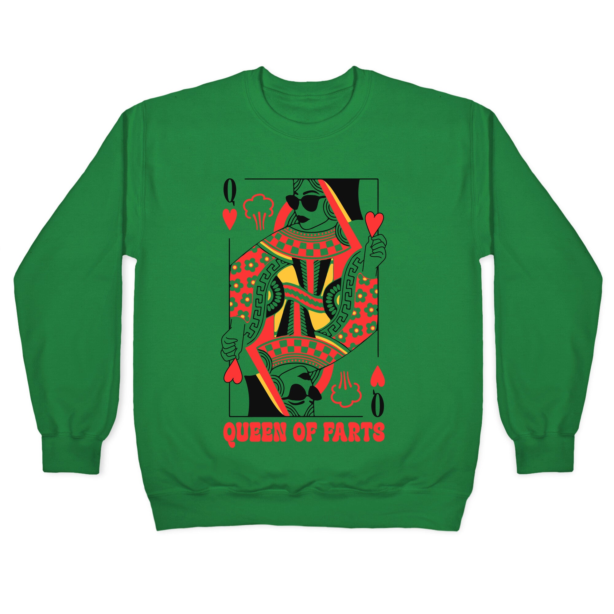 King & Queen Of Farts Crewneck Sweatshirt