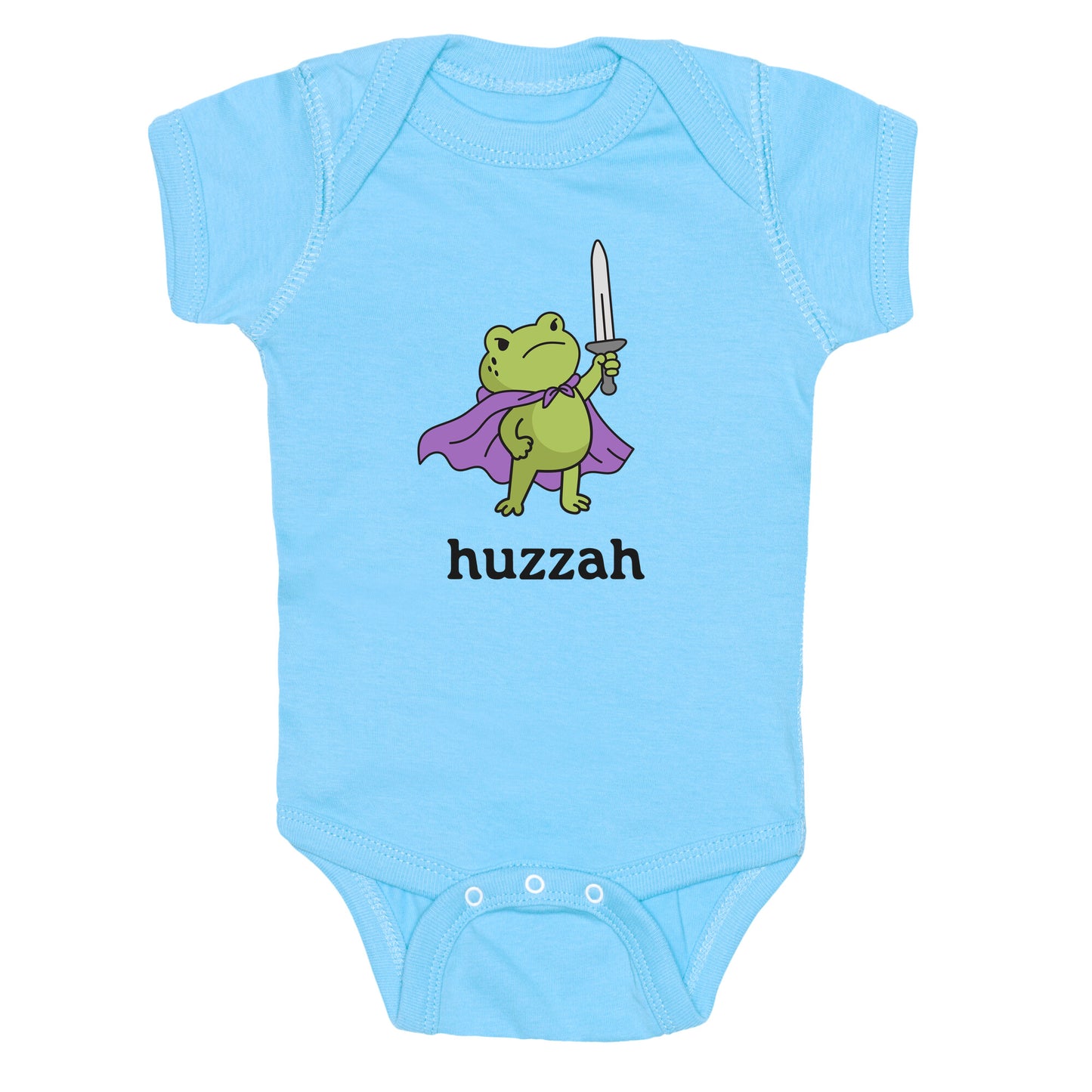 Huzzah Frog Baby One-Piece