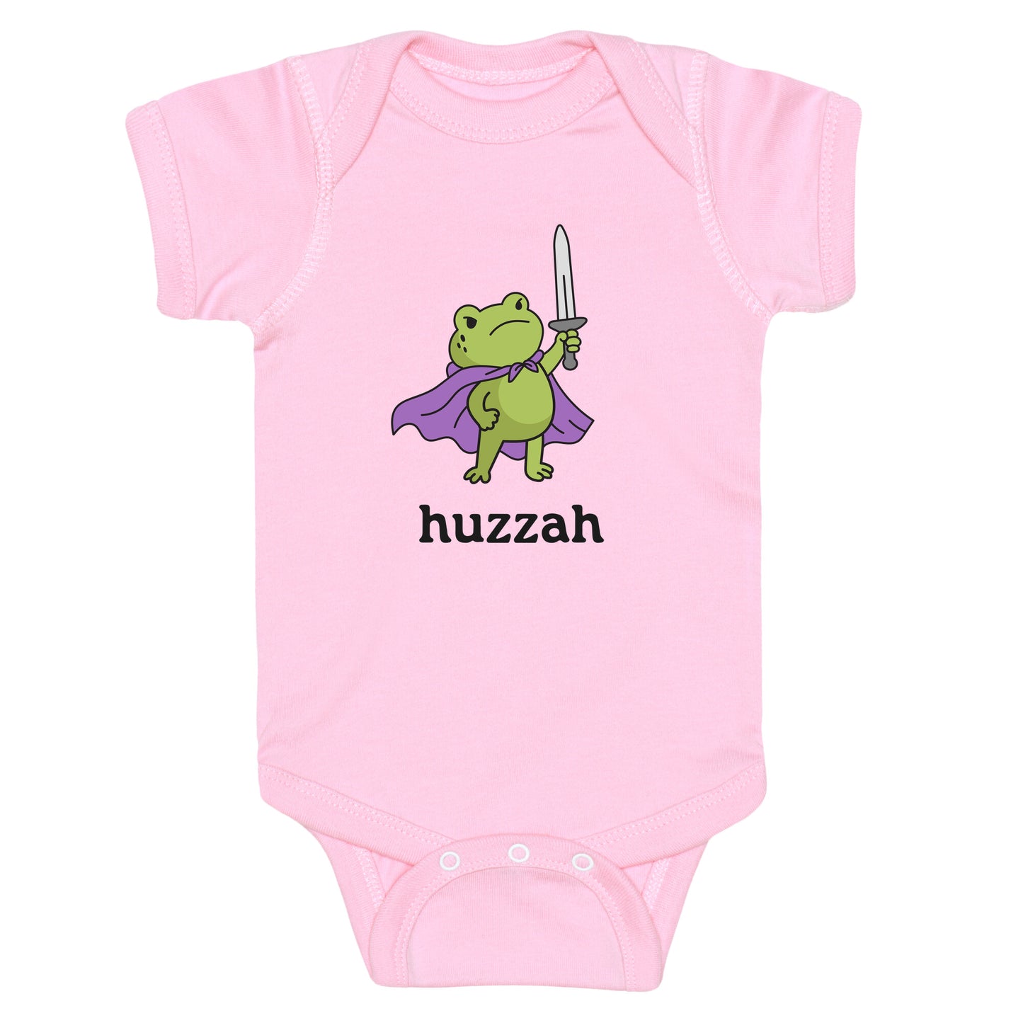 Huzzah Frog Baby One-Piece