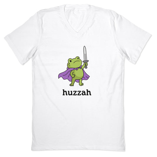 Huzzah Frog V-Neck
