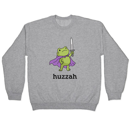 Huzzah Frog Crewneck Sweatshirt