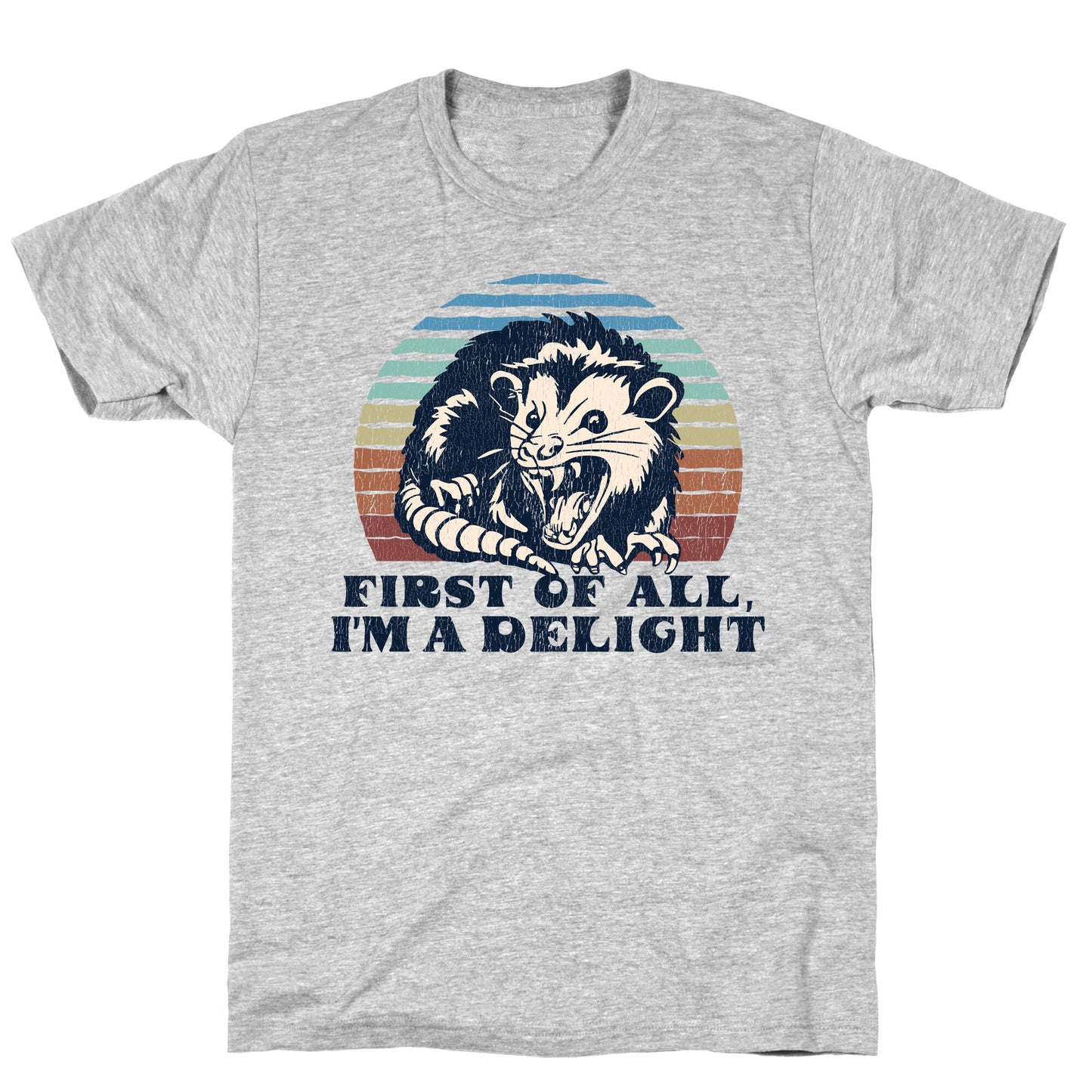 Delightful Unhinged Possum T-Shirt