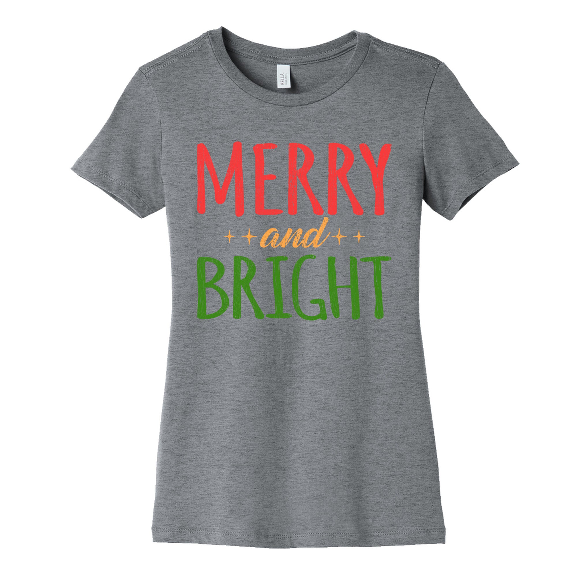 Merry & Bright Womens Cotton Tee