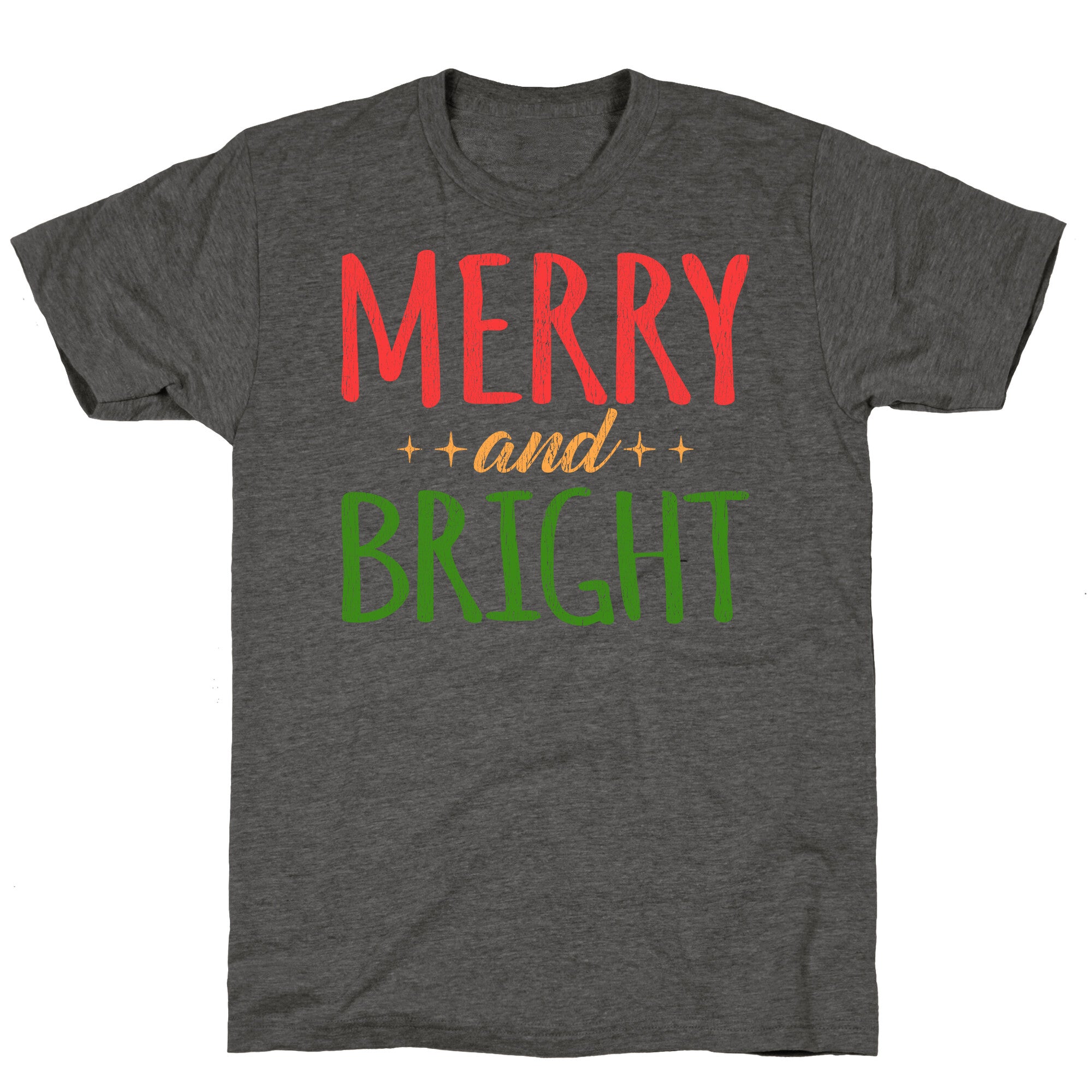 Merry & Bright Unisex Triblend Tee