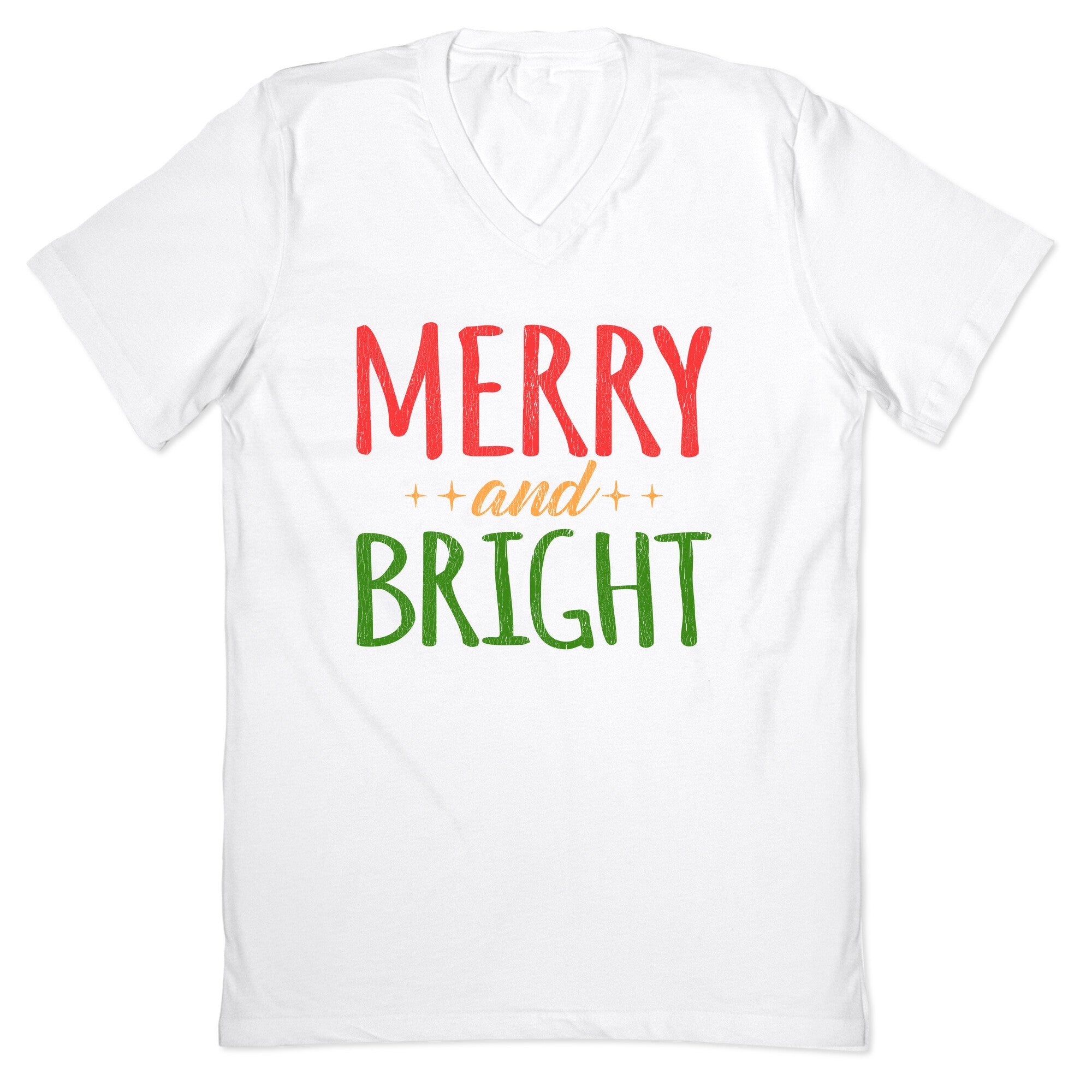 Merry & Bright V-Neck