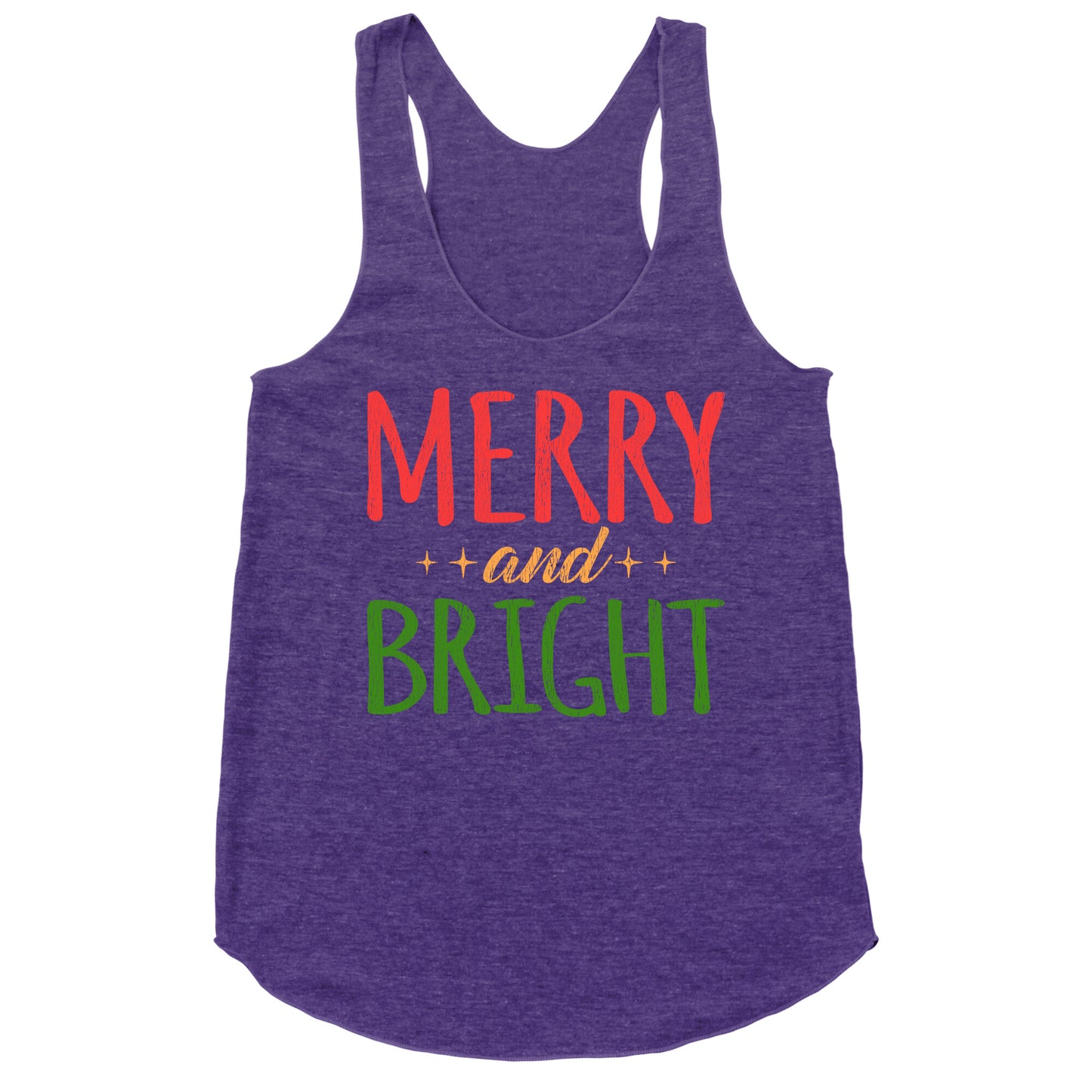 Merry & Bright Racerback Tank