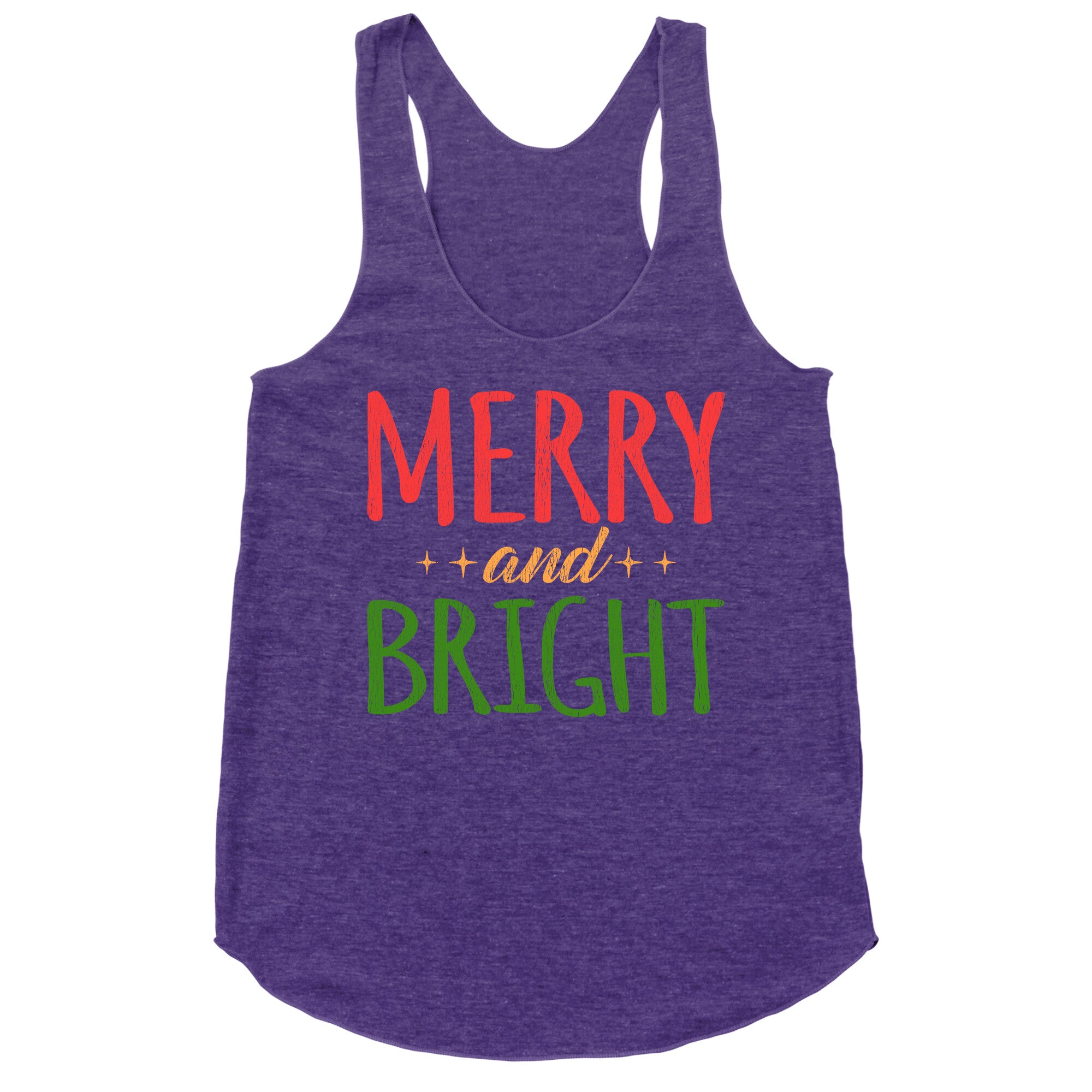 Merry & Bright Racerback Tank