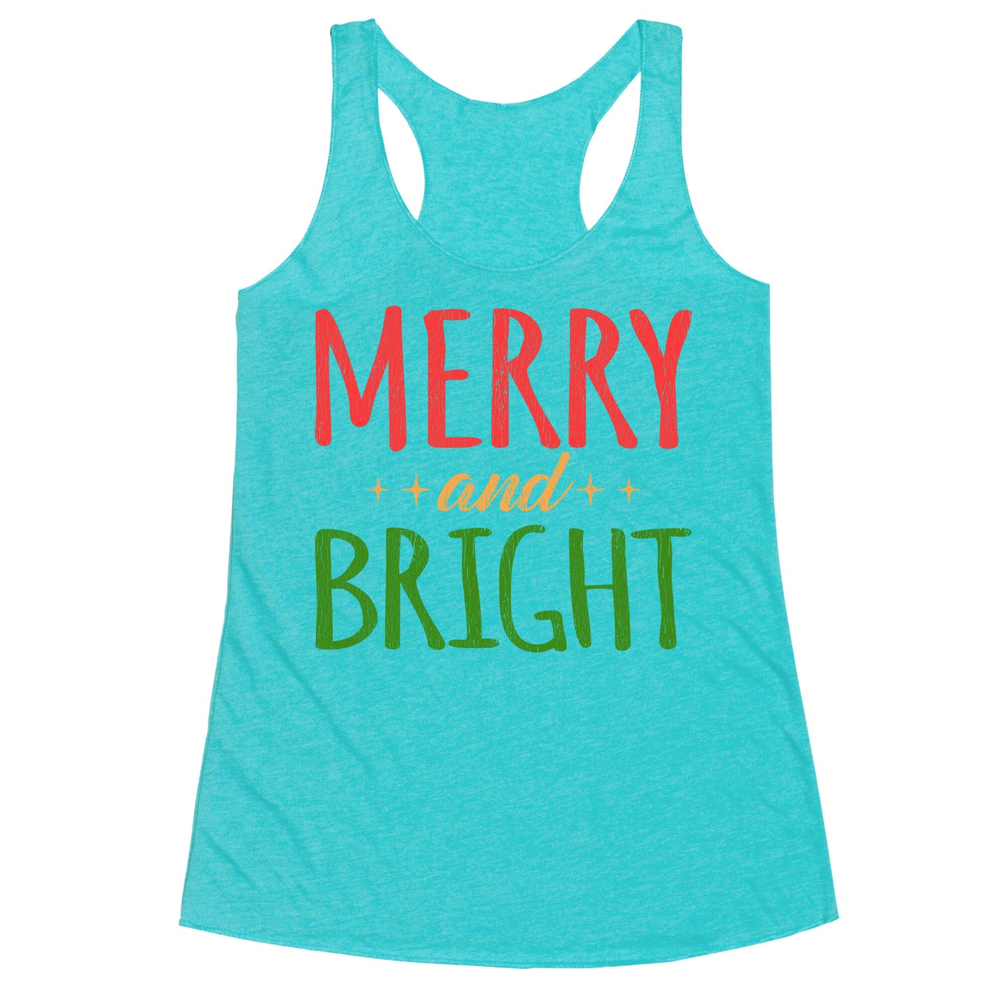Merry & Bright Racerback Tank