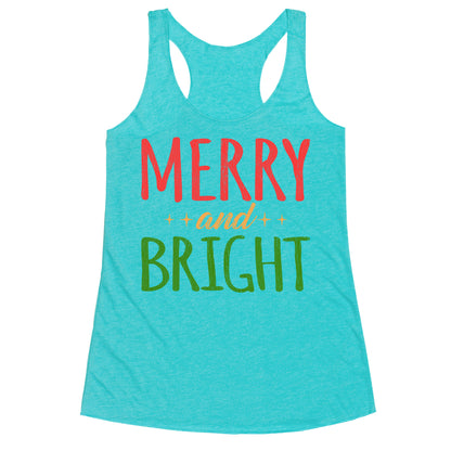 Merry & Bright Racerback Tank