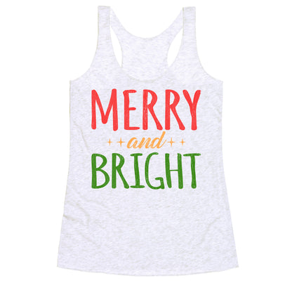 Merry & Bright Racerback Tank