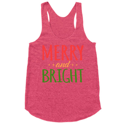 Merry & Bright Racerback Tank