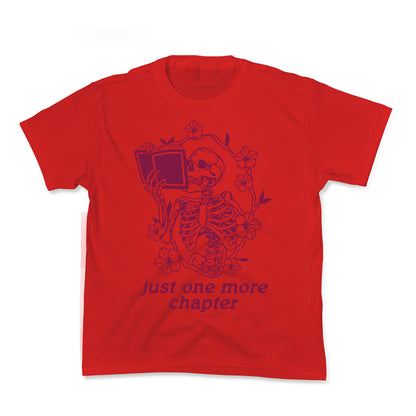 Just One More Chapter Kids Tee