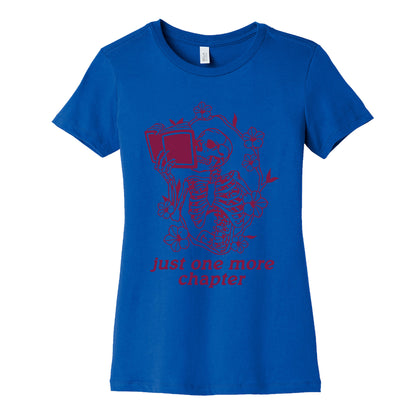 Just One More Chapter Womens Cotton Tee