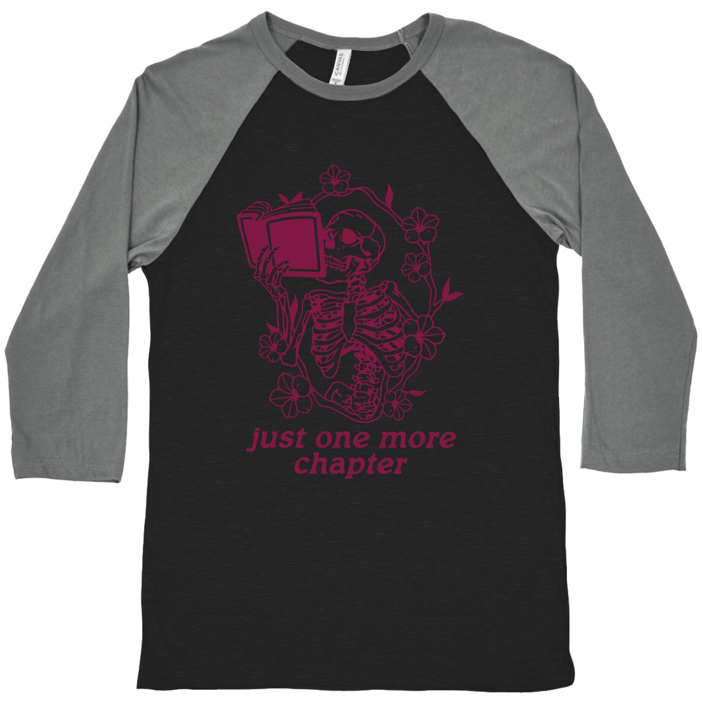 Just One More Chapter Baseball Tee
