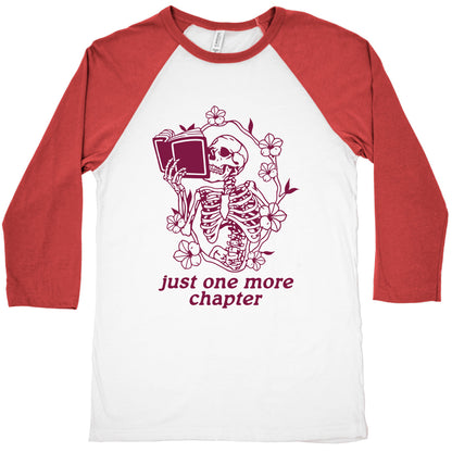 Just One More Chapter Baseball Tee