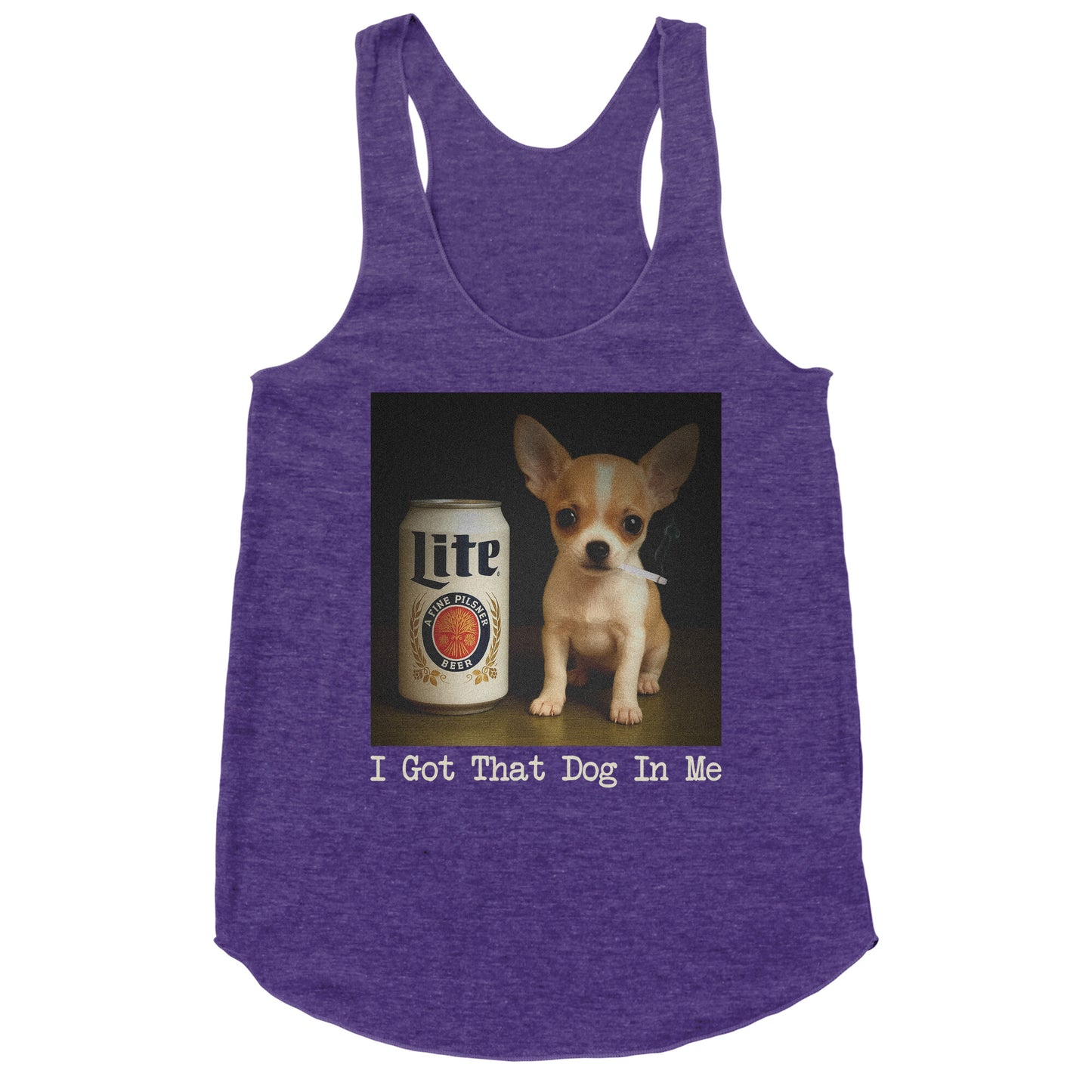 I Got That Dog In Me Shirt Racerback Tank