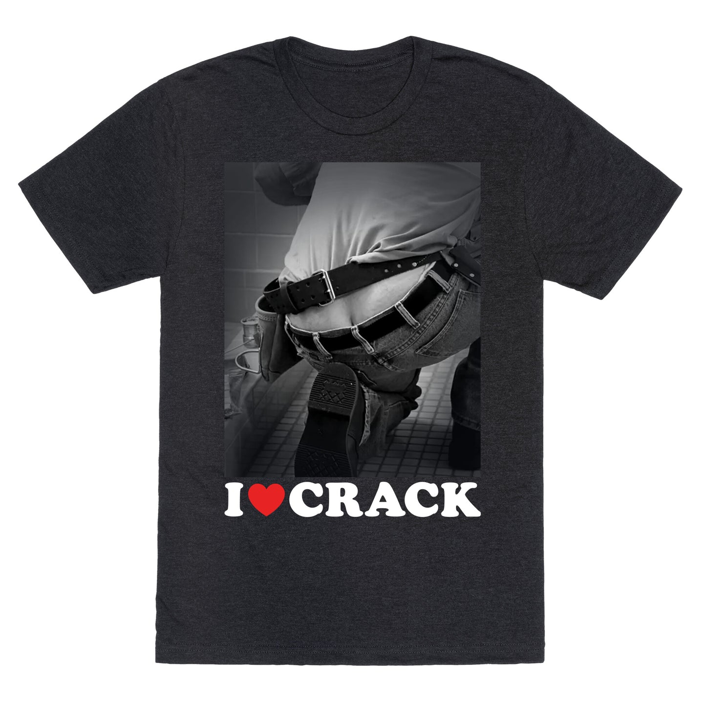 I Love Crack Unisex Triblend Tee