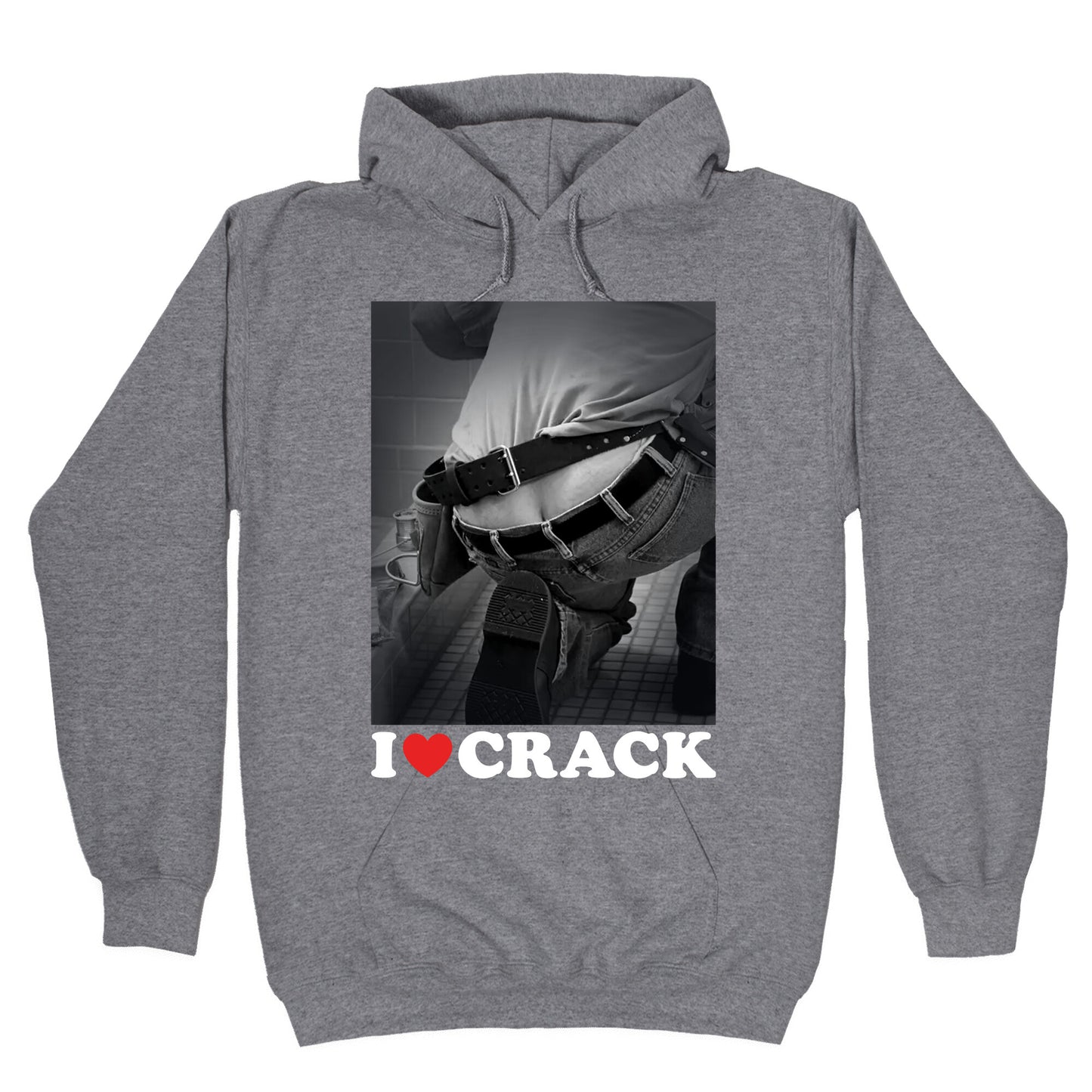 I Love Crack Hoodie