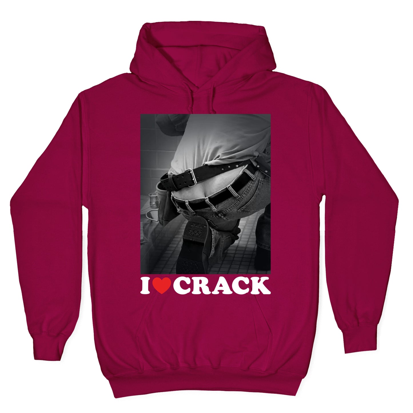 I Love Crack Hoodie