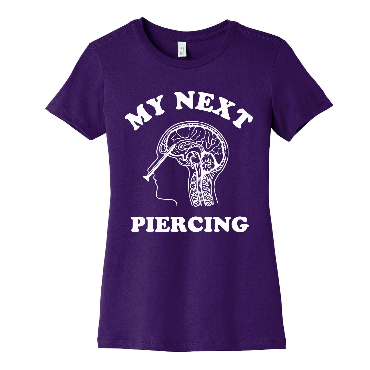 My Next Piercing Womens Cotton Tee
