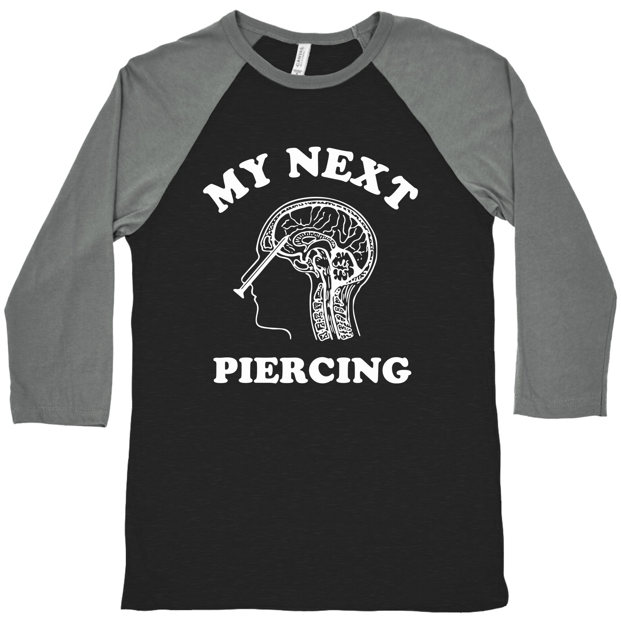 My Next Piercing Baseball Tee