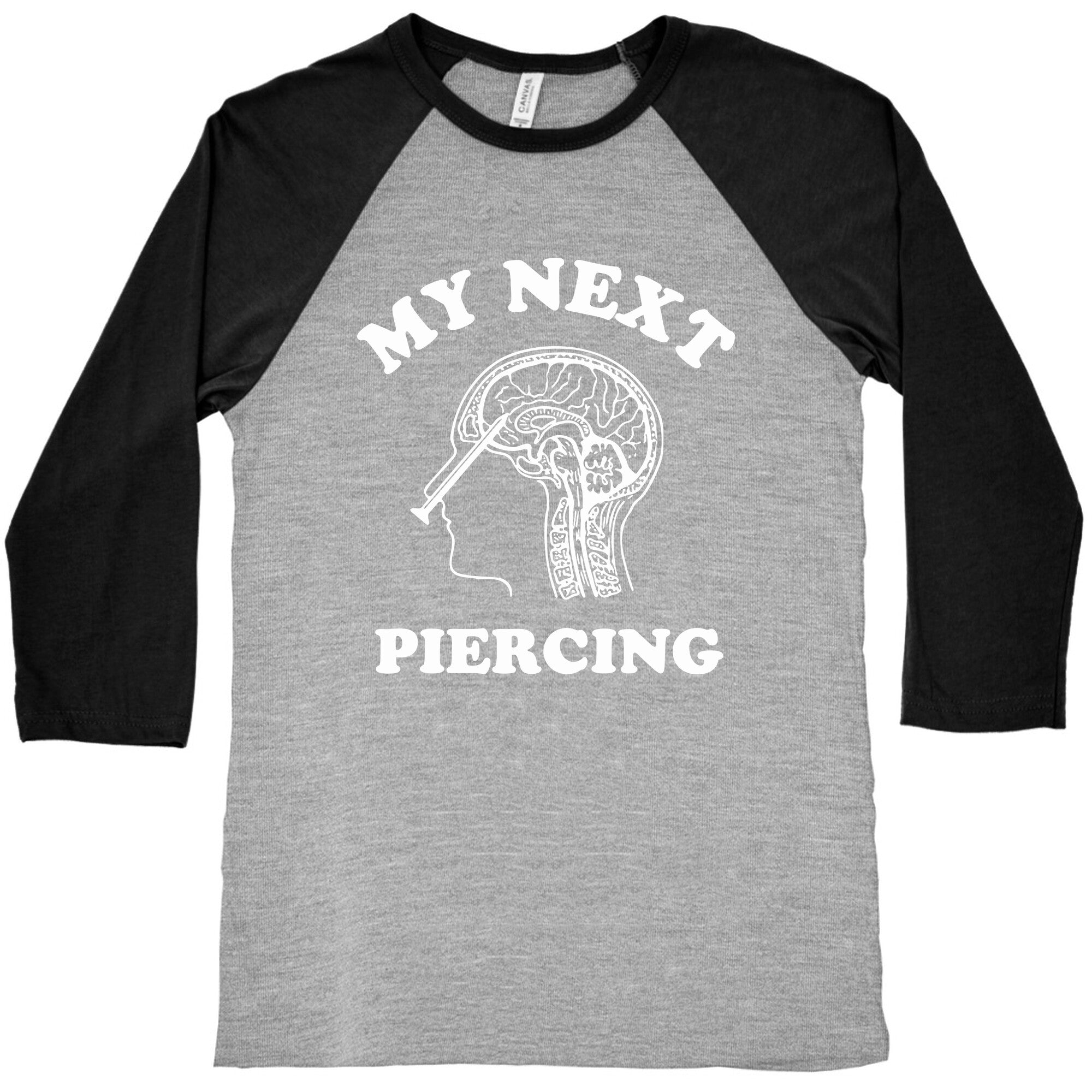 My Next Piercing Baseball Tee