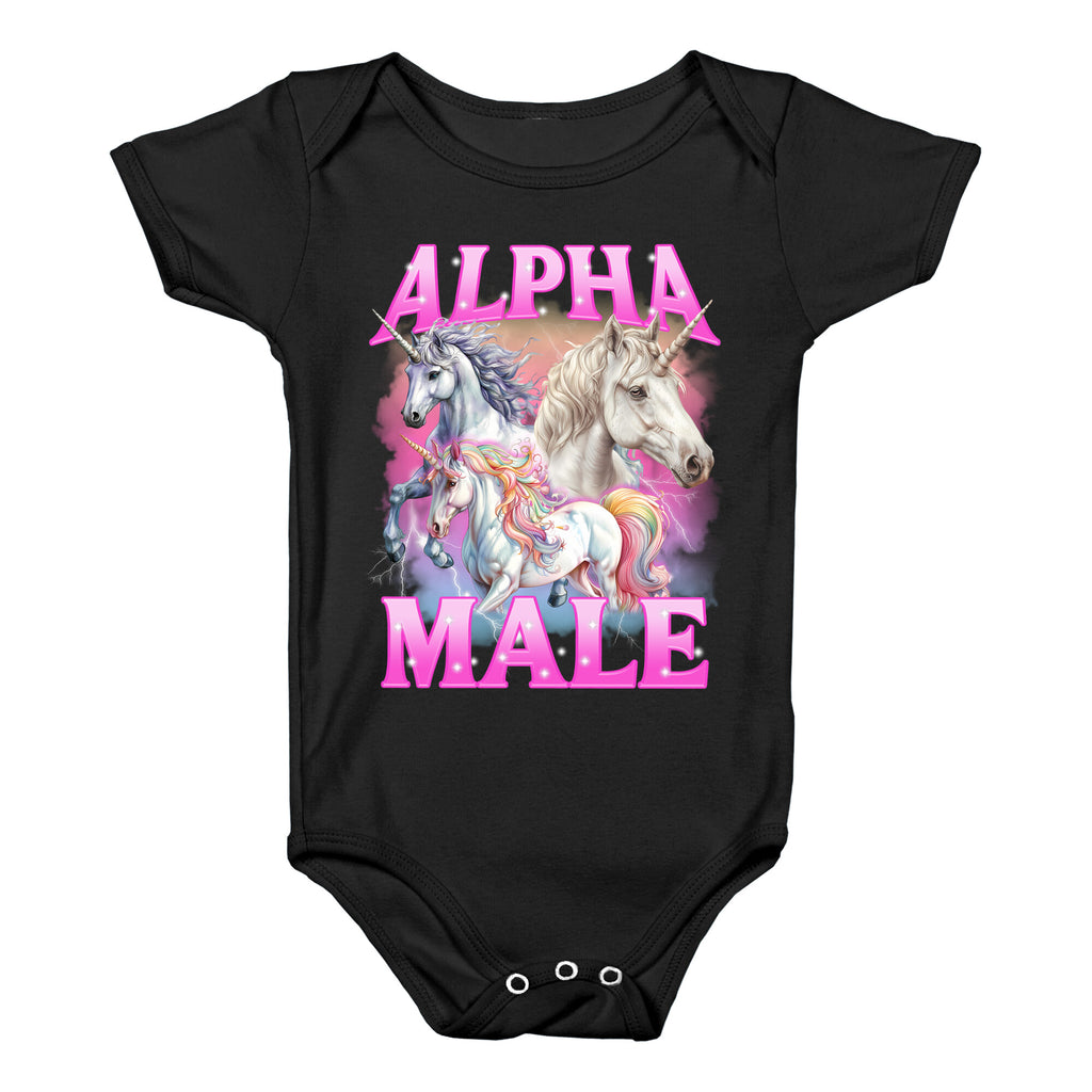 Alpha Male Baby One-Piece
