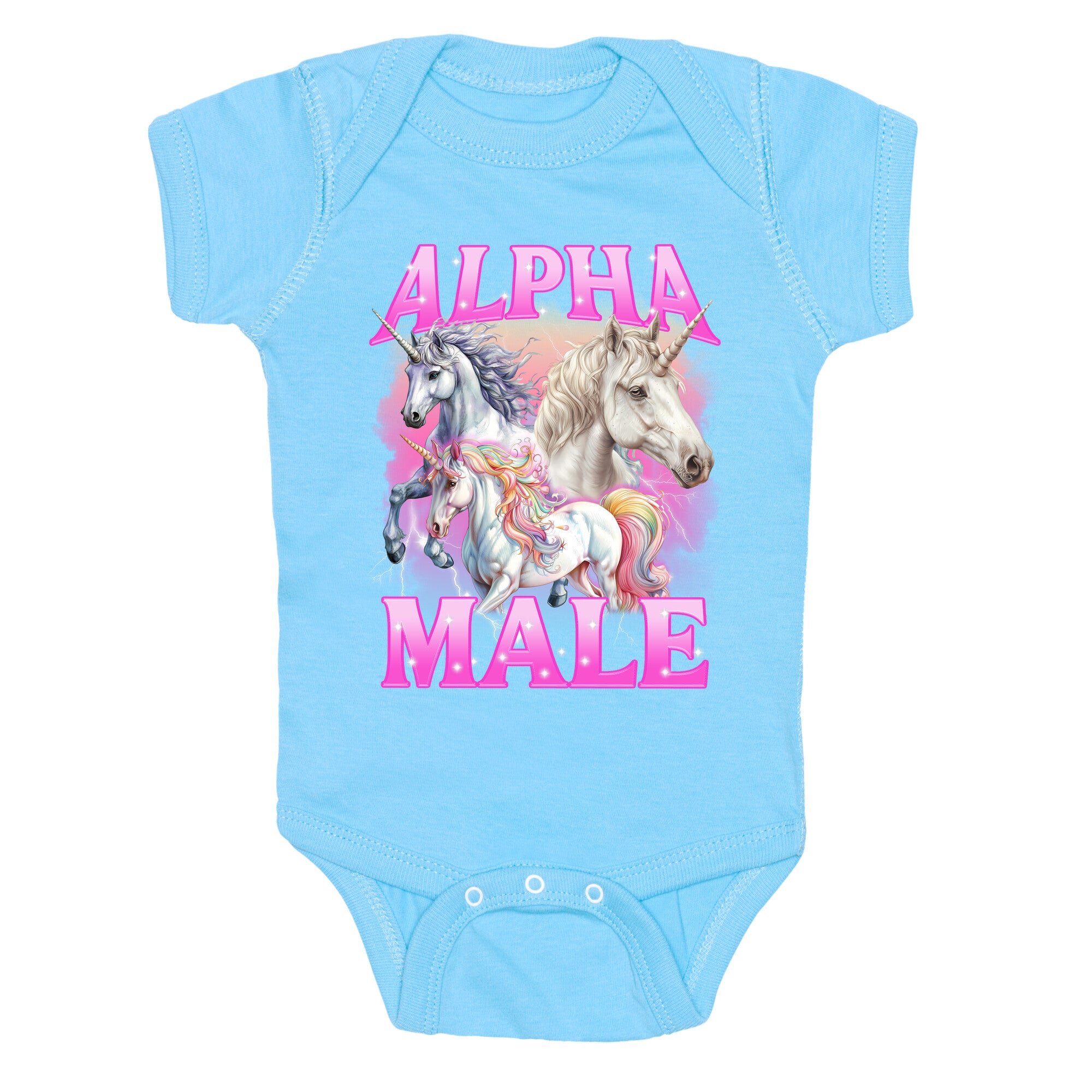 Alpha Male Baby One-Piece