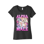 Alpha Male Womens Triblend Tee