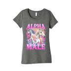 Alpha Male Womens Triblend Tee
