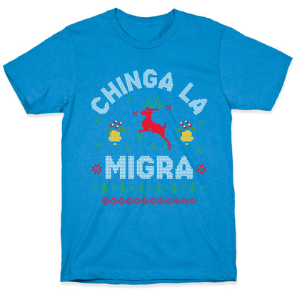 Chinga La Migra Christmas T-Shirt
