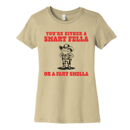 Fart Smella Womens Cotton Tee