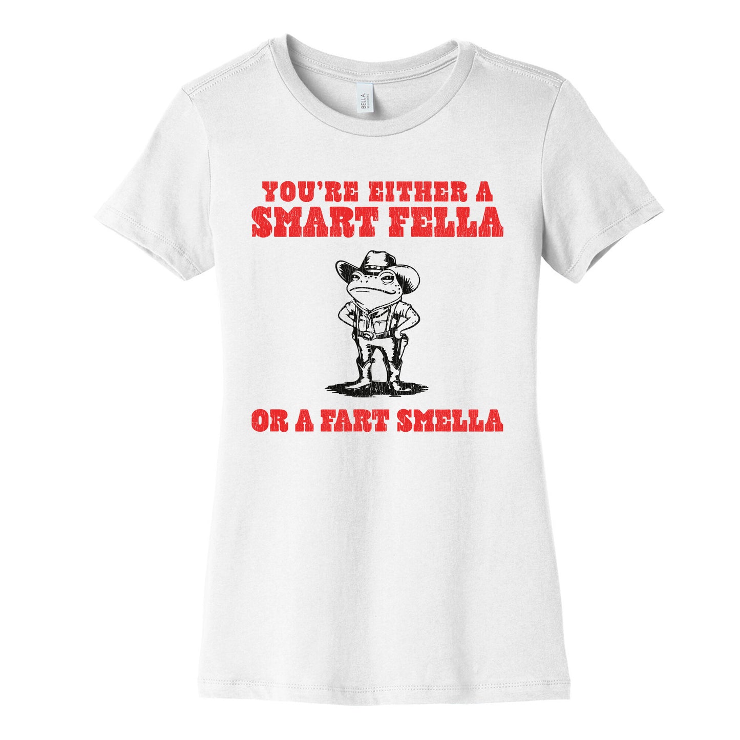 Fart Smella Womens Cotton Tee