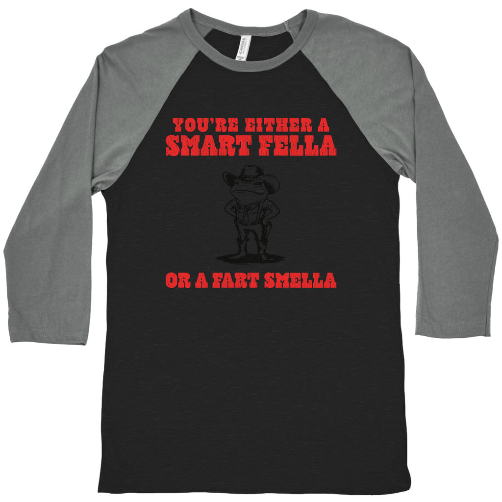 Fart Smella Baseball Tee
