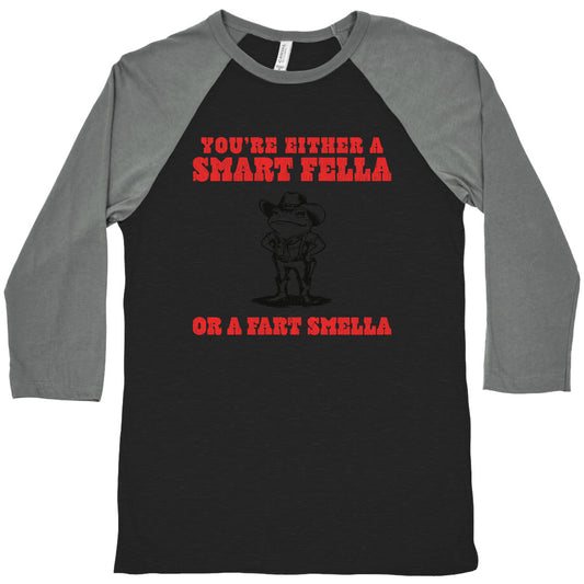 Fart Smella Baseball Tee