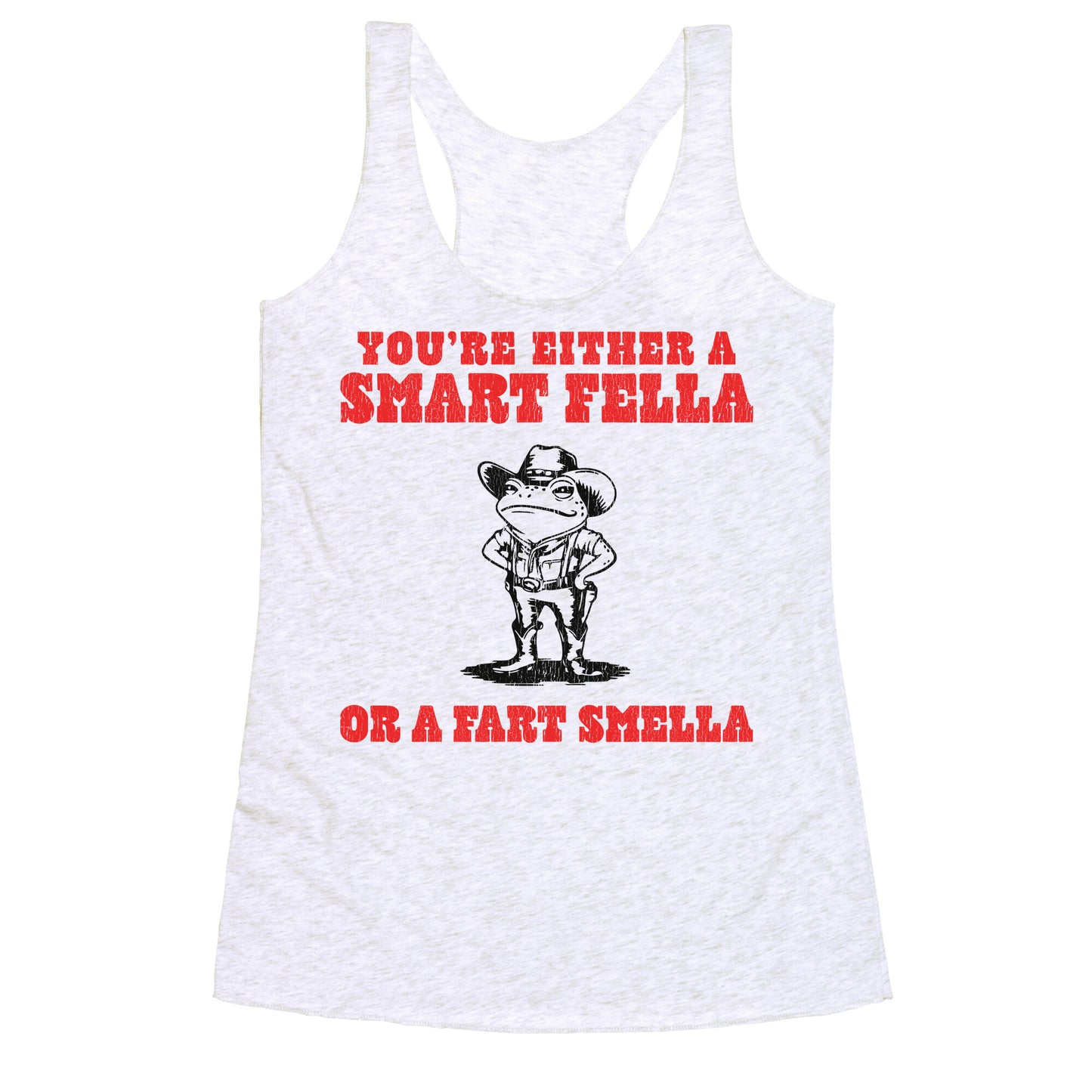 Fart Smella Racerback Tank