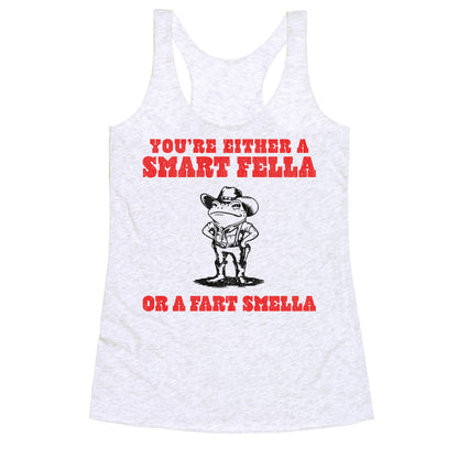 Fart Smella Racerback Tank