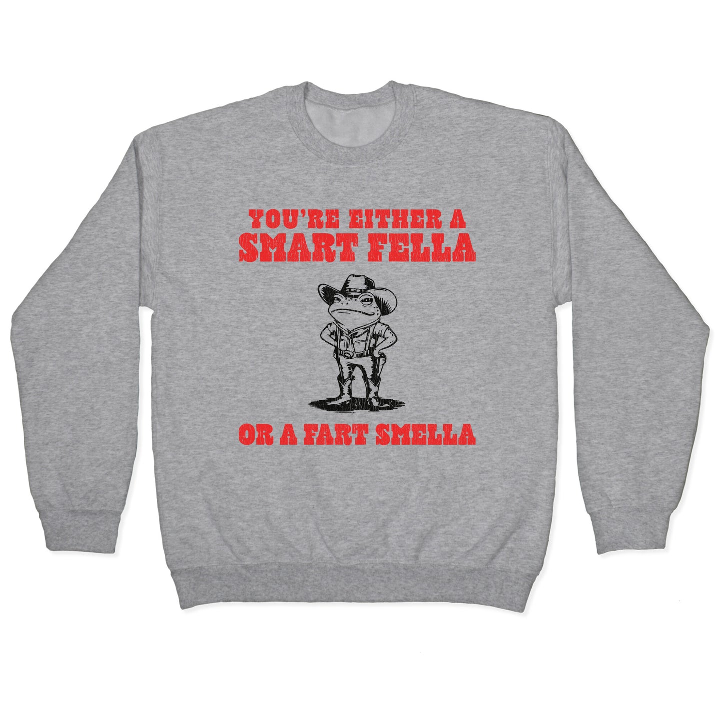 Fart Smella Crewneck Sweatshirt